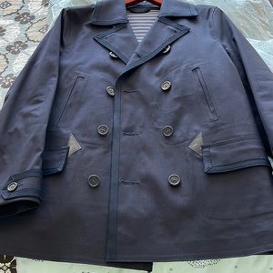Paul Stuart Navy Coat